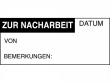 8: Qualit&auml;tskontrolle-Etiketten (Zur Nacharbeit)