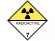 18: Gefahrgutschild Klasse 7D - Radioaktive Stoffe