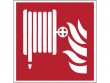 2: Löschschlauch (Brandschutzschild gemäß DIN EN ISO 7010, ASR A1.3)